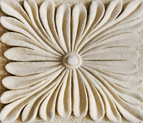 散叶板砂岩浮雕