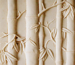 富贵竹板砂岩浮雕