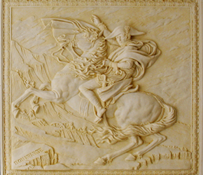 拿破仑砂岩浮雕