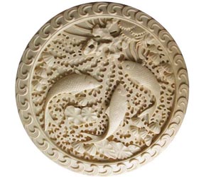 三用鱼戏莲叶板