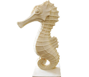 海马玻璃钢雕塑