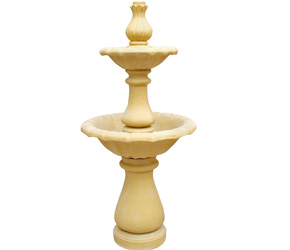 双层白菜水钵雕塑