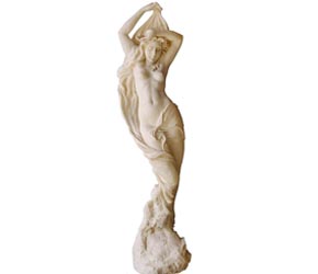 小东方美女砂岩雕塑