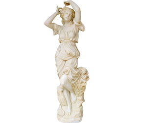 四季女神秋砂岩雕塑