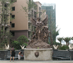 格林威治女神仿铜雕塑