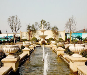 <b>彭山售楼部花盆雕塑</b>