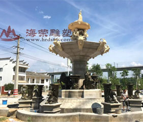 <b>洪雅雅康地产砂岩水钵</b>