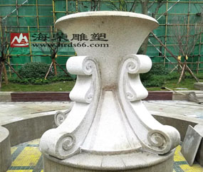 <b>中航城石材流水钵雕塑</b>